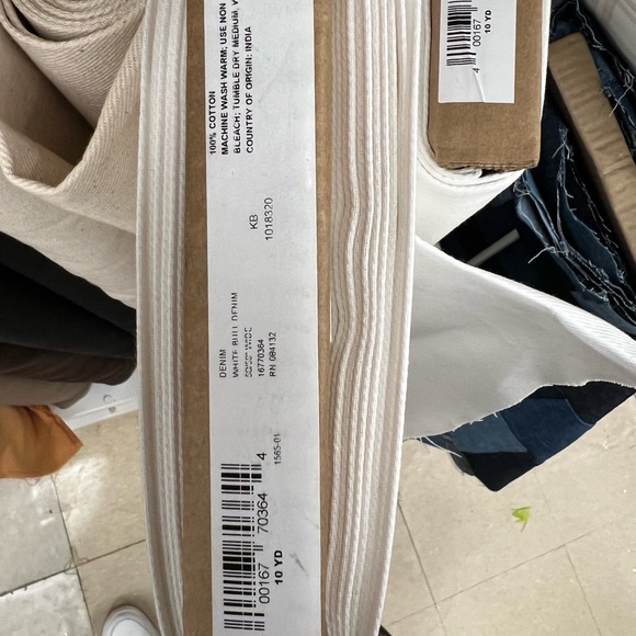 One handmade denim rose from Project Denim Rose by Shawn Marie’s Closet. - Picture 3 of 4